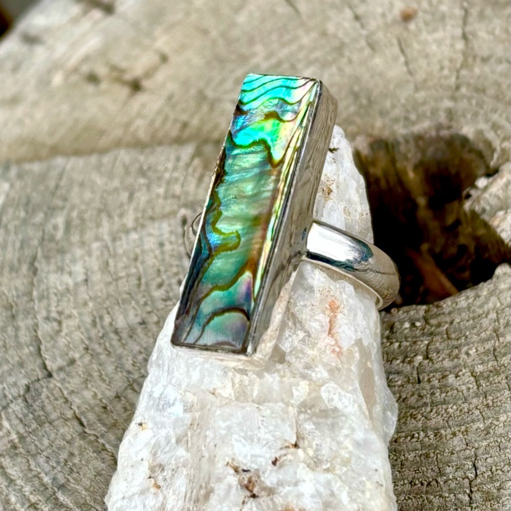 Abalone Shell Ring Shell Ring - image 5